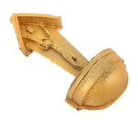 VICASKY Catholic Holy Water Font Wall Mounted Decorative Resin Basin for Entrance Elegant Religious Sculpture for Home Church Confirmation First Communion and Wall Hanging Faith Decor