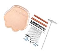 VICASKY Cat's Paw Thumb Piano Keys Kalimba Musical Instrument Easy Assemble Portable Finger Piano for Beginners and Boys and Girls for Travel and Home Use