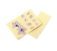 VICASKY Cherry Blossom Guitar Sticker Removable Self Adhesive Floral Decals for Ukulele Bass Fret Inlays Decoration Accessories