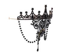 VICASKY Chic Baroque Crown for Women Elegant Rhinestone Bride Headdress for Weddings Birthdays Proms Special Occasions Simple Structure Easy to Wear Charming Hair Ornament for Bridal Dress