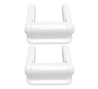 VICASKY Child Safety Door Handle Lock for Toddlers, White Multi-Function Adhesive Door Lever Lock, Childproof Protection Set of 2 for Baby Safety at Home