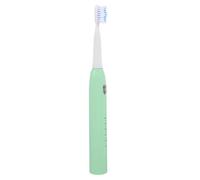 VICASKY Children Electric Toothbrush USB Rechargeable Waterproof Soft Bristle with Five Vibration Modes Built-in Battery Light Green for Gentle Gum Cleaning and Deep Teeth Care