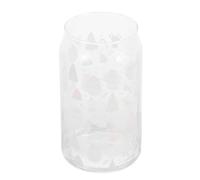 VICASKY Christmas Colour Changing Glass Cup Cold-Activated Beverage Drinking Glass, Xmas Juice and Water Cup for Holiday Use