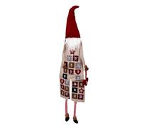 VICASKY Christmas Countdown Gnome Doll Advent Calendar Tabletop Wall Hanging Decoration Festive Xmas Gnome Design for Christmas Decoration to Celebrate the Holiday Season