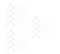 VICASKY Christmas Ornament Hooks, 300 Pcs V-Shaped Golden Iron | Quick Setup for Christmas Tree and Office Decorating, Reusable Each Season, Prevents Ornament Drops