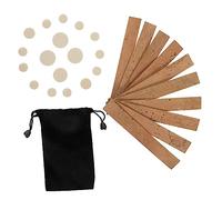 VICASKY Clarinet Repair Accessories Cork Sheet Pads Replacement Set 27pcs Clarinet Woodwind Instrument Key Pads 1 Storage Bag Maintenance