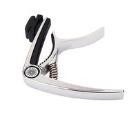 VICASKY Classic Guitar Capo Clamp Fit All Guitars Easy to Operate Portable Chrome