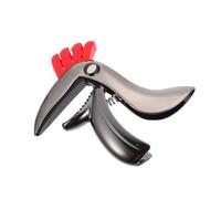 VICASKY Classical Guitar Capo Zinc Alloy Clip Tuner for Acoustic Guitar Tuner Accessory