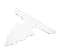 VICASKY Clear Acrylic Charcuterie Board Handle Stencil Template Christmas Tree Design Tracing Tool for Kitchen Cutting Boards Easy to Use Acrylic Guide
