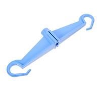 VICASKY Clinic Infusion Stand Hooks Abs Plastic Two-Hook Accessory for 19mm Diameter Iv Drip Rack, Portable Medical Infusion Rack Parts for Hospital and Home Use