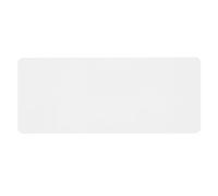 VICASKY Clip Microphone Wireless Acrylic Interview Mic Blank Plate with Secure Hold and Resistance to Wear and Tear, for Media Interviews and Events, Rectangular Microphone Plate Blank