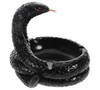 VICASKY Cobra Ashtray Resin Tray Desktop Ornament Multifunctional Decorative Tray for Home Office Desk Unique Creative Design Easy to Clean