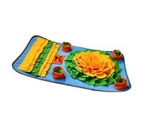 VICASKY Colorful Foraging Mat for Dogs Adorable Snuffle Pad for Slow Feeding Pet Activity Mat to Enhance Sense of Smell Washable and Durable Design for Puppies and Dogs