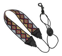 VICASKY Colorful Saxophone Strap Adjustable Neck Strap Portable Sax Belt for Tenor Alto Saxophones Universal Sax Harness Soft Padding for Musicians