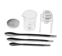 VICASKY Complete Lipstick Repair Kit with Silicone Mold Wax Candle Graduated Beakers for DIY Lip Gloss and Lipstick Making Supplies Safe Plastic Tools Compatible with Brands