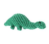 VICASKY Cotton Rope Dinosaur Dog Chew Pet Chewing for Teeth Grinding and Teething Training Safe Wear-resistant Puppy Bite to Protect Furniture and Promote Healthy Habits