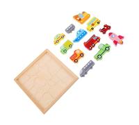 VICASKY Creative 3D Puzzle for Boys and Girls Wooden Cognitive Toy for Toddlers Educational Building Blocks Game Enhances Hand-Eye Coordination and Problem-Solving Skills