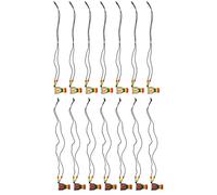 VICASKY Creative African Drum Pendant Necklace Stylish Neck Adornment with Wooden and Leather Materials 14pcs for Women for Beach Parties and Dancing Parties