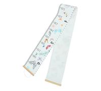 VICASKY Creative Baby Growth Chart Wall Ruler for Kids, Height Measurement Hanging Decor 20x200cm, Natural Wood Color, Bedroom Nursery Wall Decoration for Boys and Girls