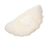 VICASKY Creative Dumpling Headpiece Party Costume Hat Plush Party Headgear Beige for Carnival and Birthday Celebrations