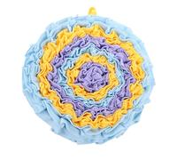 VICASKY Creative Flower Shaped Dog Snuffle Mat Slow Eating Mat for Dogs Made of Soft Fleece, Easy to Clean for Pet Training and Stress Reduction