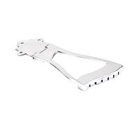 VICASKY Creative Guitar Saddle Bridge Tailpiece String Metal Replacement for Electric Acoustic Guitar for Upgrading Old Broken Tailpieces