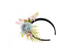 VICASKY Creative Headband Branch Flower Bunny Headdress Deer Horn Headband Modeling