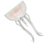 VICASKY Creative Jellyfish Shape Cocktail Glass Transparent Wine Goblet for Bar Use Octopus Design High Stem Juice and Cocktail Cup for Parties Weddings and Home Bar