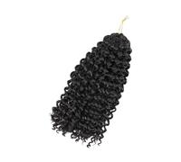VICASKY Crochet Braid Wigs Black Hair Extensions Lightweight Bouncy Synthetic Twists for Daily Wear Parties Weddings No Smell Easy Care Fashionable Style