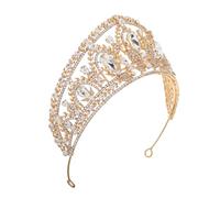 VICASKY Crystal Bridal Tiara Crown Rhinestone Hair Accessories for Women Stunning Wedding Headpiece Versatile Crown for Birthdays and Special Occasions Handmade with Dazzling Crystals