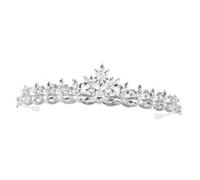VICASKY Crystal Crown Headband Bridal Tiara Wedding Sparkling Rhinestone Hair Accessories for Women Birthday Cosplay Elegant Design for Bridal Hair