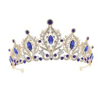 VICASKY Crystal Wedding Crown Headband for Bride Sparkling Tiara Hair Accessory with Dazzling Crystals for Special Occasions Bachelorette for Bridesmaids Easy to Wear
