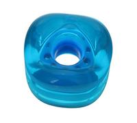 VICASKY Curved Elastic PU Longboarding Wheels Replacement for Street Skating Dancing and Tricks Skateboard Accessories for Versatile Wave Riding and Cruising