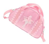 VICASKY Cute Ballet Tote Bag for Little with Shoulder Strap, Stylish Oxford Cloth Material, Comfortable to Use and Long-lasting, for Going the Gym or Quick Trips, Pink Dance Bag