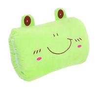 VICASKY Cute Cartoon Frog Plush Hand Warmer Pillow with Side Stuffed Cushion for Cold Days Cozy Indoor Outdoor Use Winter Keeping Hands Warm