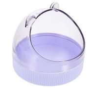 VICASKY Cute Hamster Food Bowl for Small Animals Acrylic Hamster Water Bowl Compact Chinchilla Dish Suitable for Guinea Pigs and Rats Easy to Hang