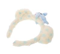 VICASKY Cute Plush Bear Ears Headband for Women, Soft No-pressure Fit Hair Accessory Gentle Plush Material, for Festival Parties and Daily Outfits