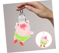 VICASKY Cute Plush Pig Pendant Hanging Ornament Soft Stuffed Keychain for Purse Backpack Bag Decoration Lightweight Portable Gift for Pig Lovers