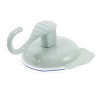 VICASKY Cute Suction Cup Hooks Heavy Duty Plastic Bath Towel Hanger with Strong Vacuum Seal for Bathroom Kitchen Glass Wall, Small Utility Hook for Shower and Wall Organization