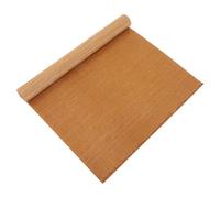 VICASKY Cuttable Non Skid Bamboo Placemat Table Runner Japanese Sushi Roll Mat for Kitchen and Tea Ceremony Rustic Spill Resistant Bamboo Roll Protecting Furniture with Natural Color