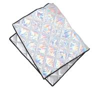 VICASKY Deep Freezer Cover Insulation Thermal Protector for Outdoor Chest Freezers Waterproof Dustproof Fridge Top Cover with Sunshade Fabric 125x70cm for Home Kitchen