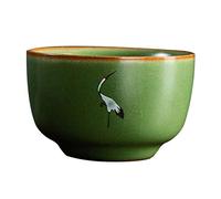 VICASKY Delicate Ceramic Tea Cup Chinese Style Teaware for Tea Ceremony Elegant Design Multi Use Individual Handcrafted Cup with Natural Simplicity