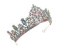 VICASKY Delicate Rhinestone Bridal Crown Headband for Women Alloy Wedding Tiara with Elegant Design Prom and Birthday Party Hair Accessory for Beauty Pageants and Photo Shoots