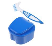 VICASKY Denture Box Portable Denture Storage Case for False Tooth Holder Use at Home Travel