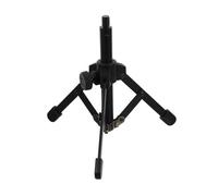 VICASKY Desktop Tripod Microphone Stand Adjustable Height Foldable Table Mic Stand Suitable for Meetings Lectures Recording Alloy Construction