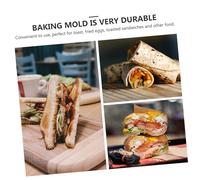 VICASKY Detachable Double-Sided Hot Sandwich Maker Pan Non-Stick Egg Frying Pan for Breakfast Sandwiches Easy Flip Skillet for Toast Waffles and More for Quick Cooking and Outdoor Use