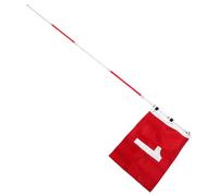 VICASKY Detachable Section Golf Flagpole Set with Green Hole Cup Compact Design for Backyard Practice and Driving Range Stable Flagstick for Indoor and Outdoor Golf Training