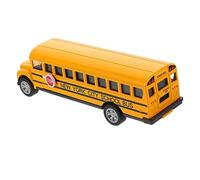 VICASKY Die Cast School Bus Model Pull Back Car for Educational Mini Bus Vehicle Boys and Enhances Hands Skills Birthday