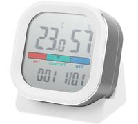 VICASKY Digital Indoor Hygrometer for Home with LCD Display High Precision Temperature and Humidity Lightweight Electric Thermostat for Office Reptile Tank and Incubator Use