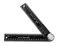 VICASKY Digital Protractor Angle Measuring Equipment 200mm Abs Plastic Digital Angle Ruler with Data Keeping and Hold Function for Woodworking and Construction Accuracy 0.5°